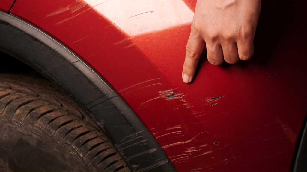 Scratch repair service